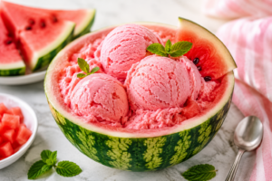 watermelon ice cream