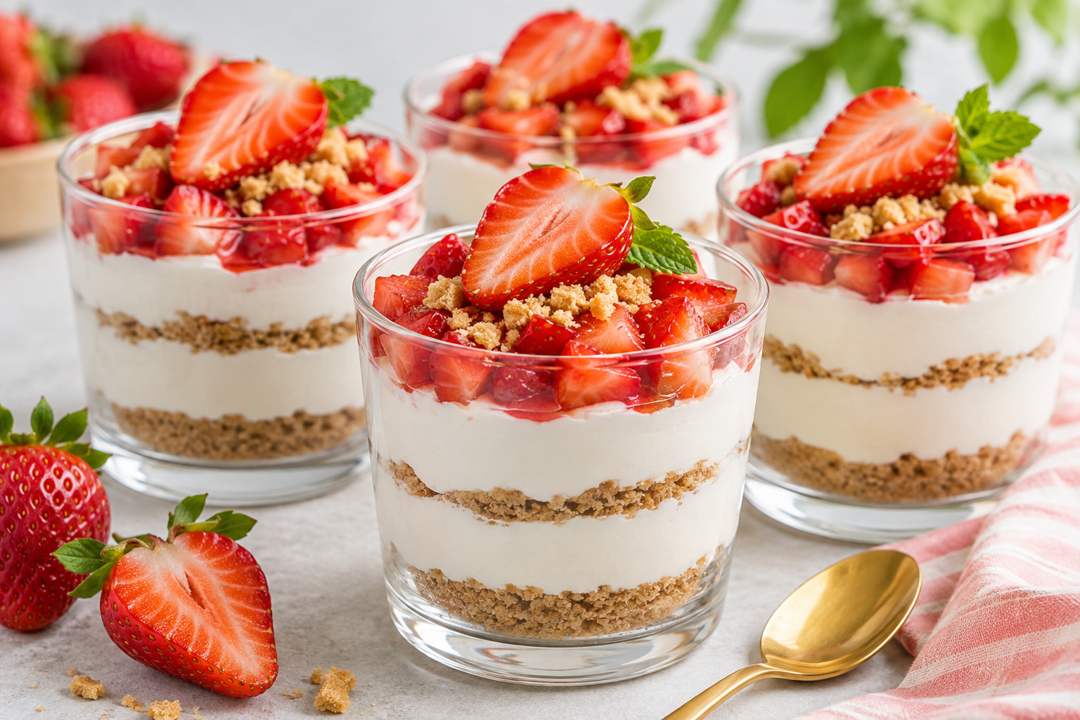 fruit dessert recipe with fresh colorful fruit